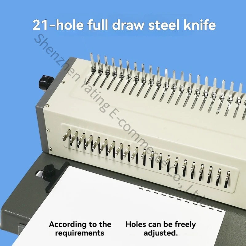 Binding Machine Comb - Maszyna do wiązania z grzebieniem, 21