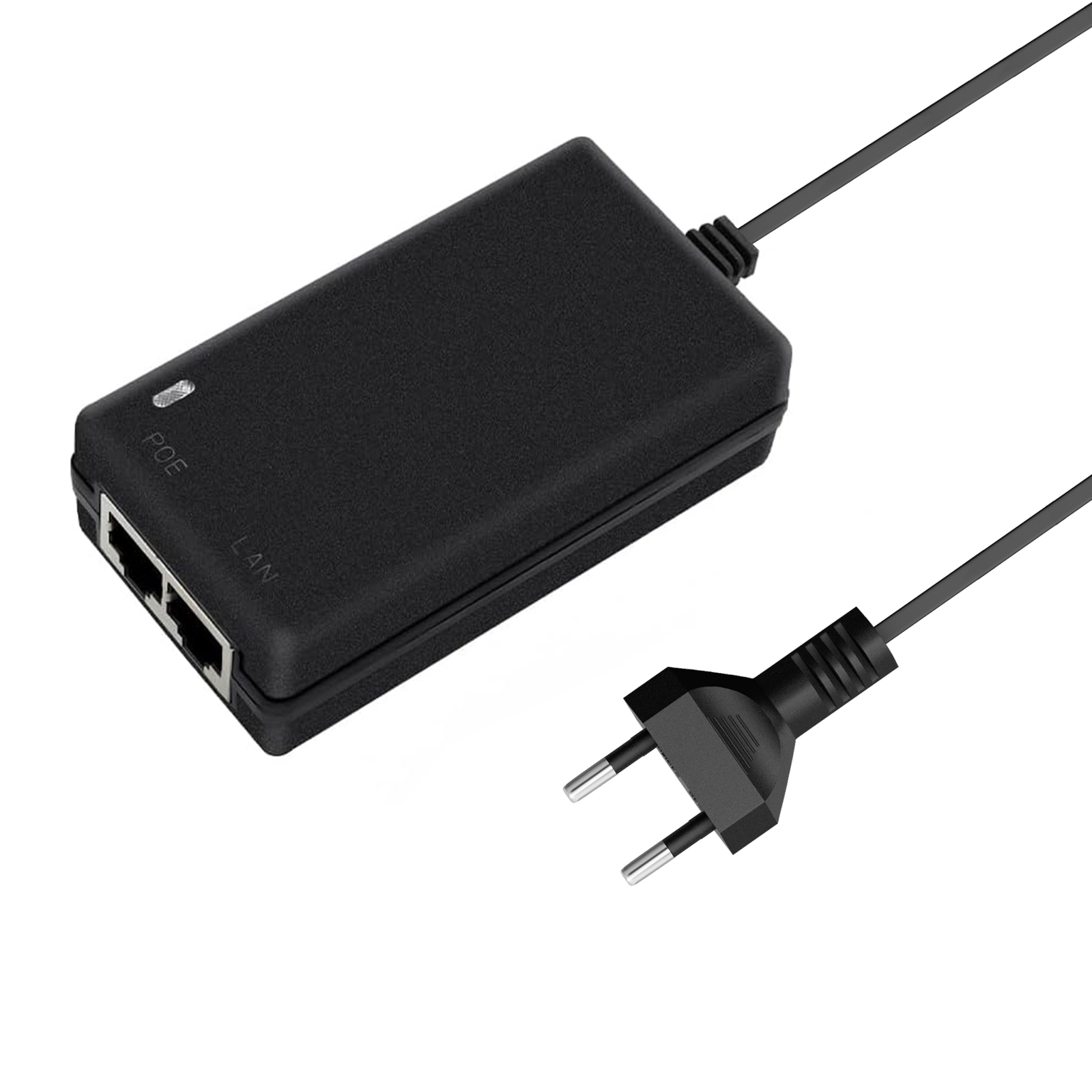 Power Over Ethernet - Gigabitowy zasilacz PoE Injector 48V, zasilanie