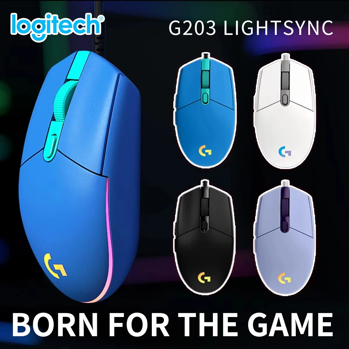 Logitech G203 RGB – mysz do gi – Logitech Mouse G203 recenzja i cena