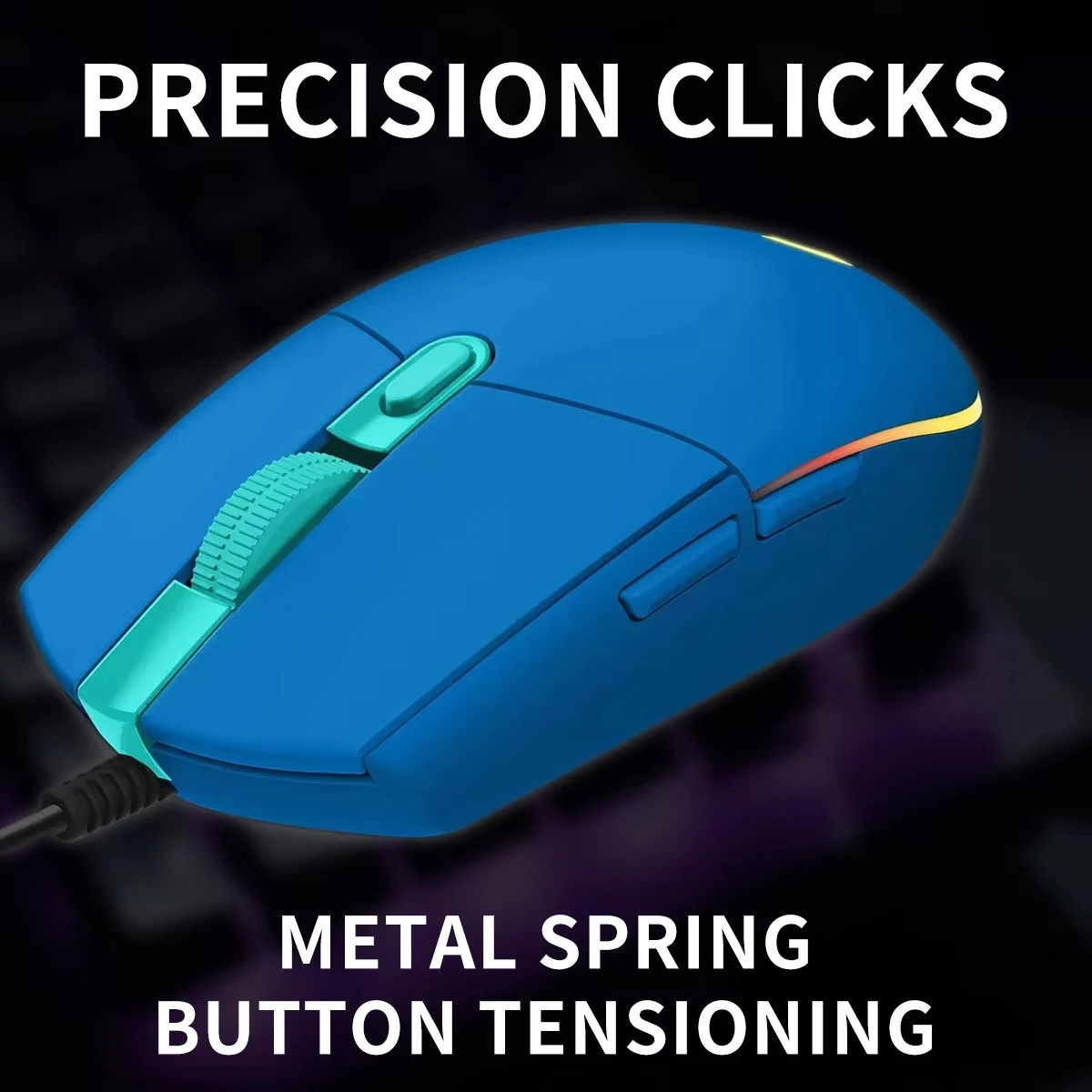 Logitech G203 RGB – mysz do gi – Logitech Mouse G203 recenzja i cena