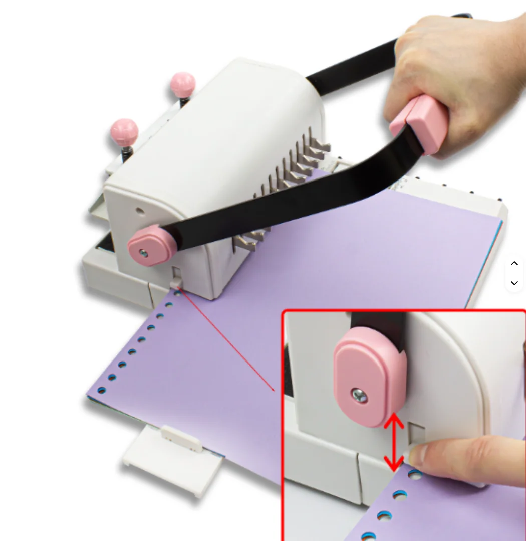 Ręczna maszyna do bindowania g – Binding Machine Comb recenzja i cena
